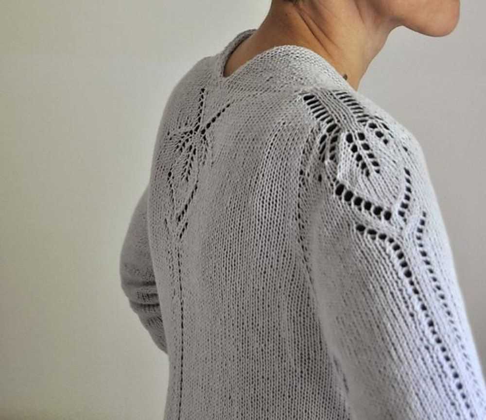 Basic raglan sweater knitting pattern