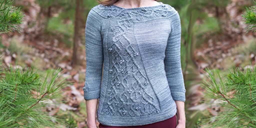 Basic raglan sweater knitting pattern