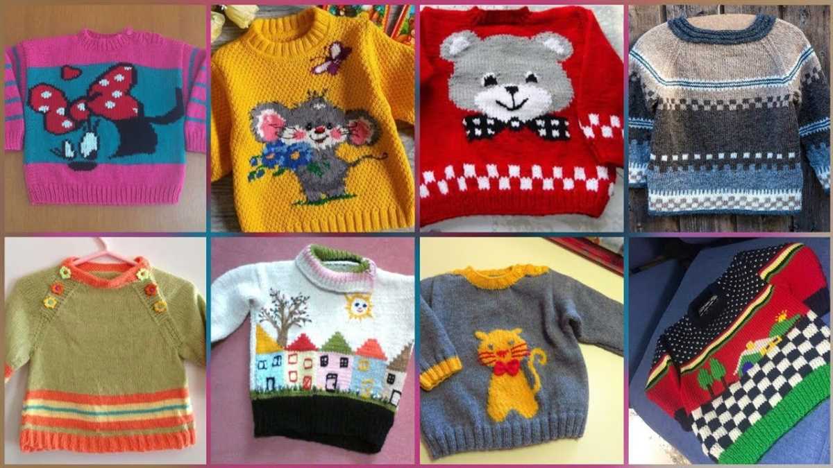 Bear sweater knitting pattern