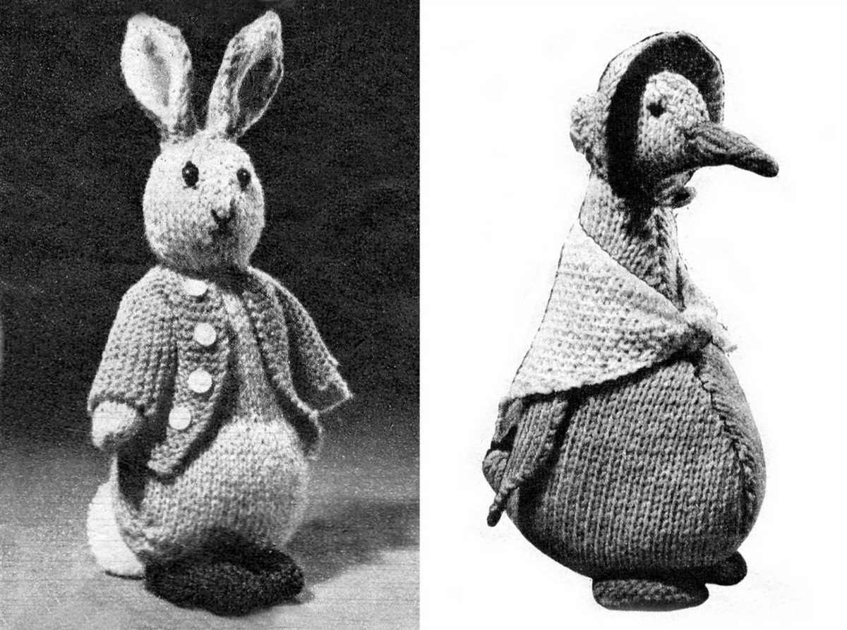 Beatrix potter knitting patterns