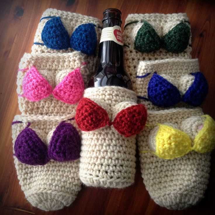 Beer koozie knitting pattern