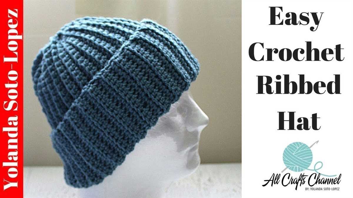 Beginner hat pattern knitting