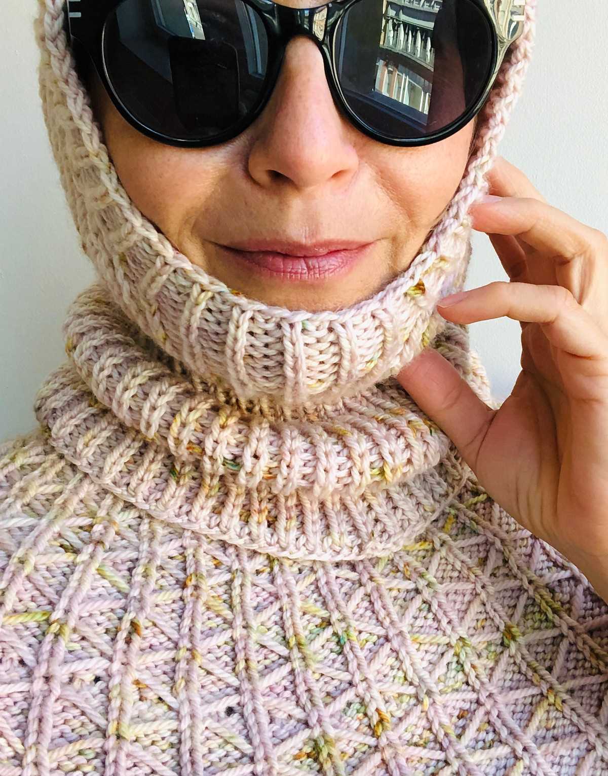 Beginner balaclava knitting pattern