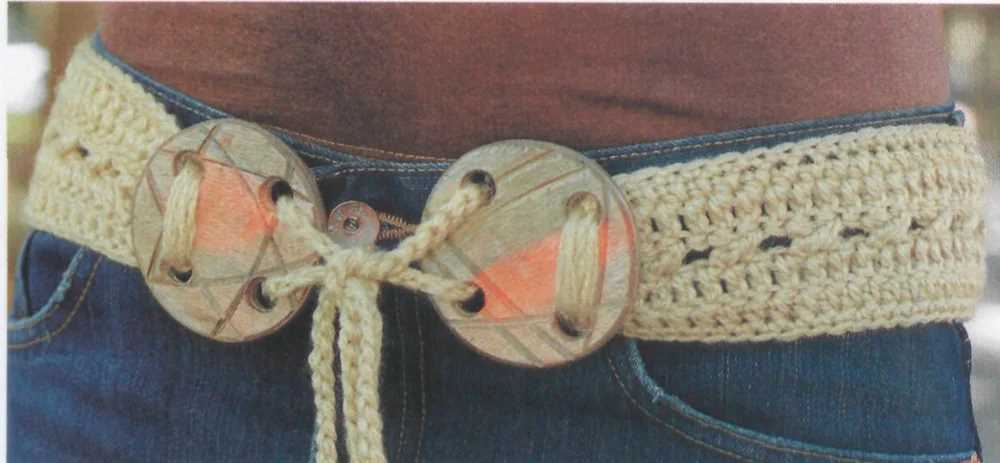 Belt knitting pattern