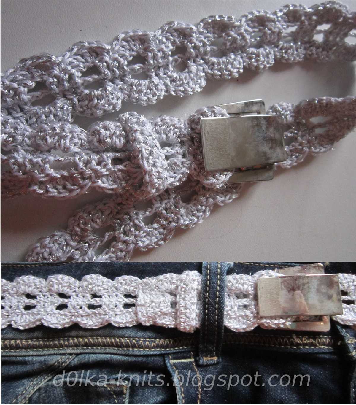 Belt knitting pattern