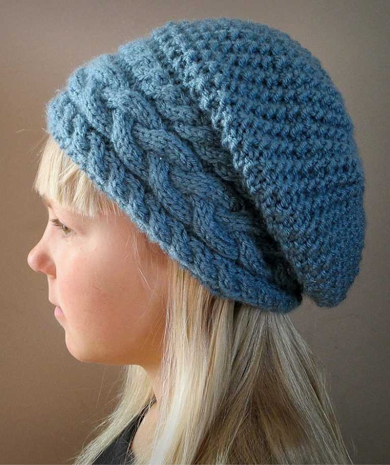 Beret knitting pattern easy free