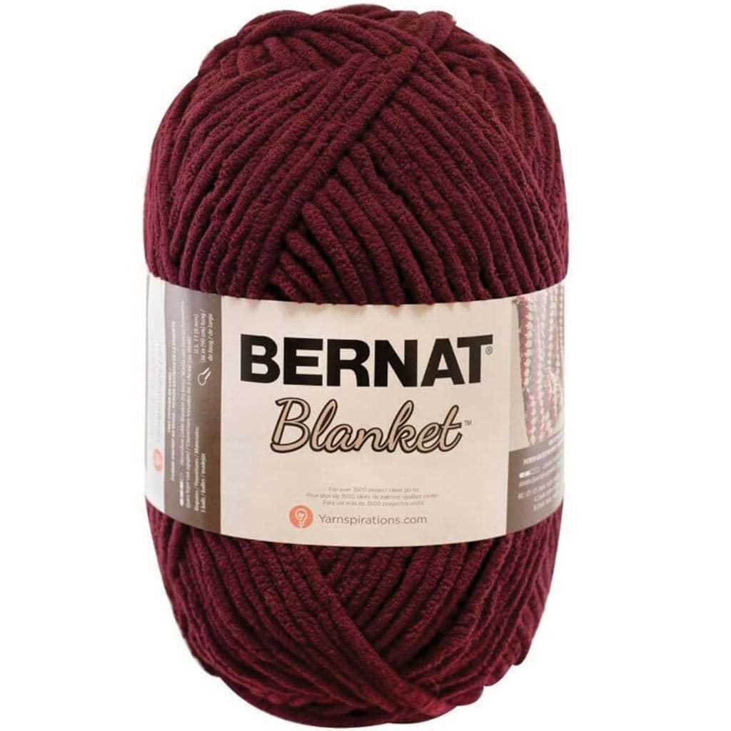 Bernat blanket big yarn patterns knit