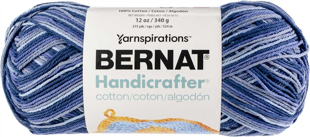 Bernat handicrafter cotton knit dishcloth pattern