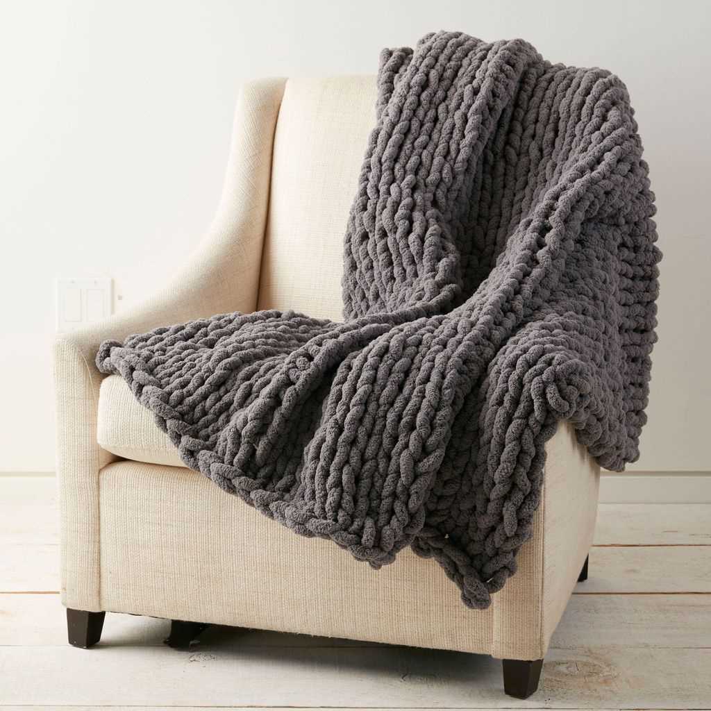 Bernat blanket big yarn patterns knit