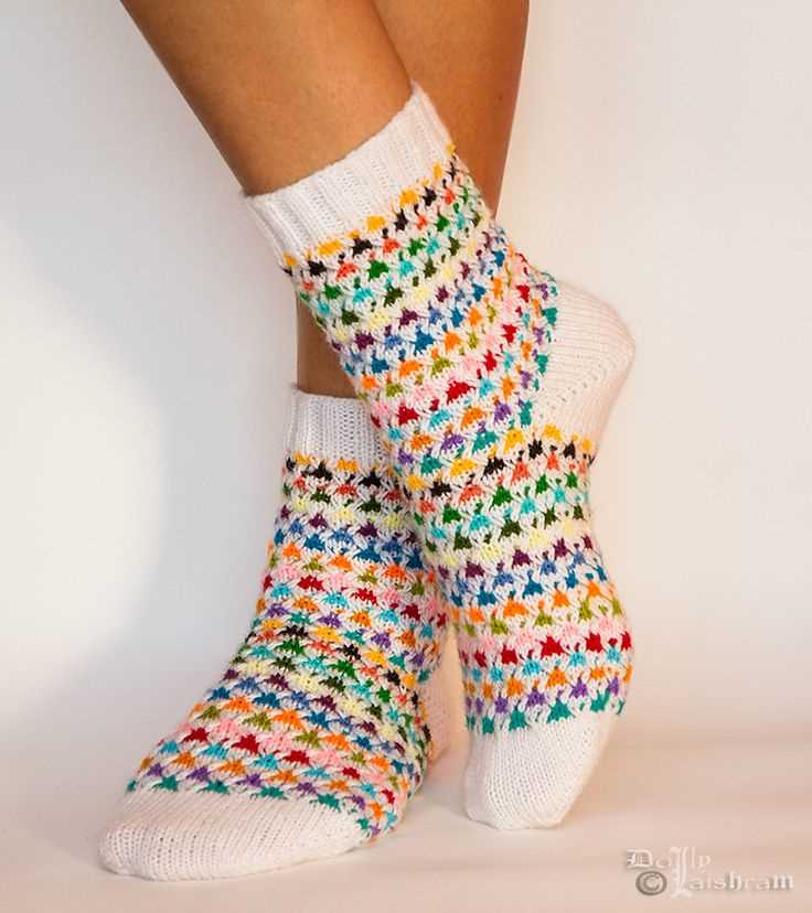 Boot sock knitting pattern