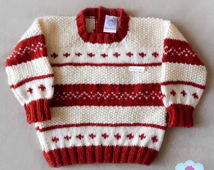 Boy sweater knitting pattern free