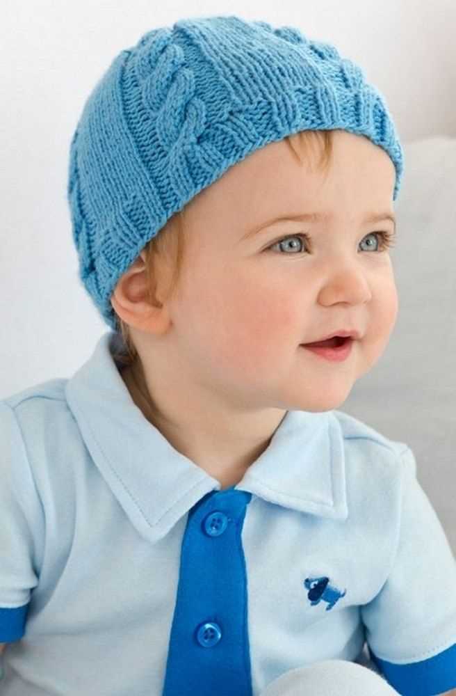 Boys knit hat pattern