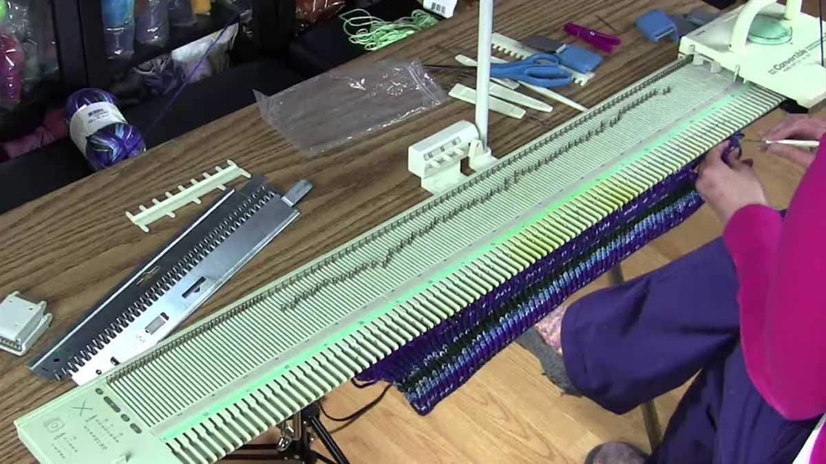 Brother knitting machine sock pattern