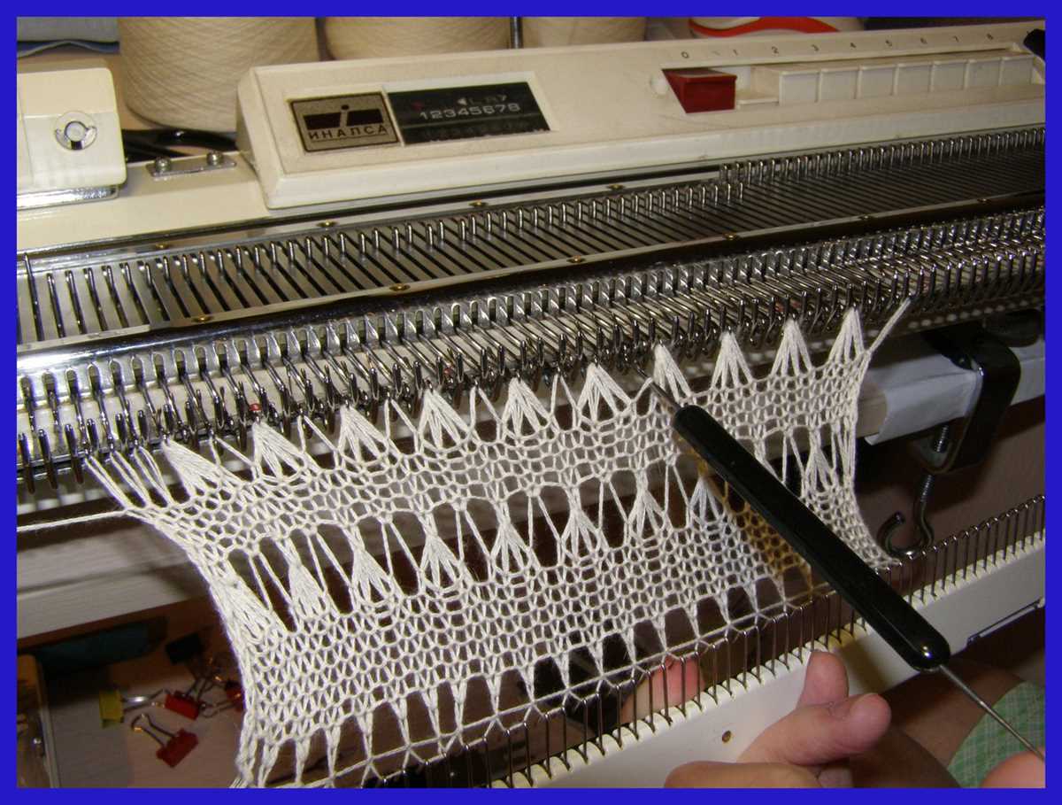 Brother knitting machine sock pattern