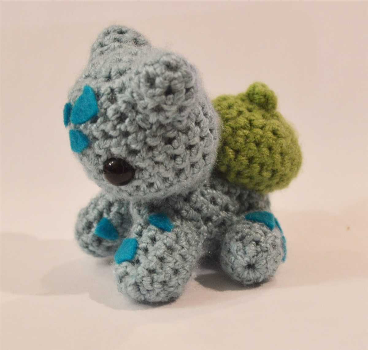 Bulbasaur knitting pattern