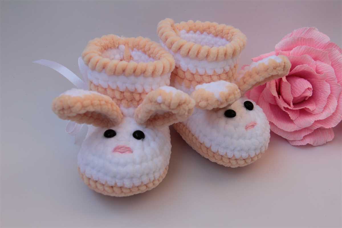 Bunny booties knitting pattern free