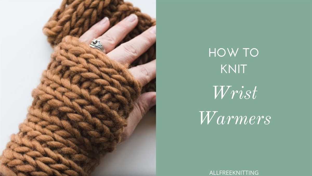 Cable knit arm warmers pattern