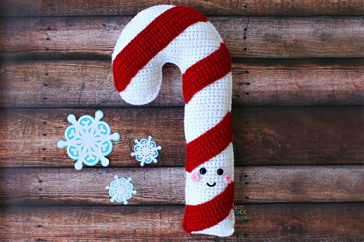 Candy cane hat knitting pattern