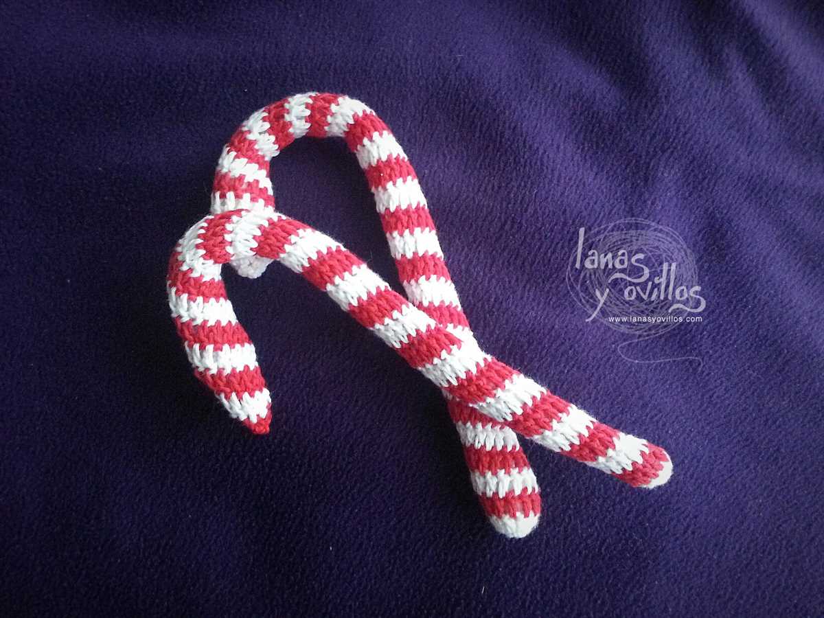 Candy cane hat knitting pattern