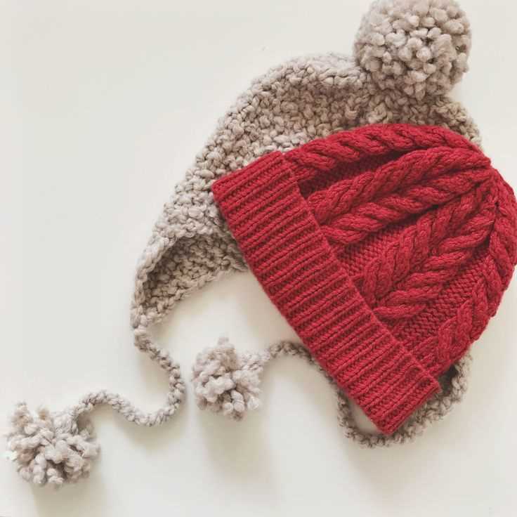 Candy cane hat knitting pattern