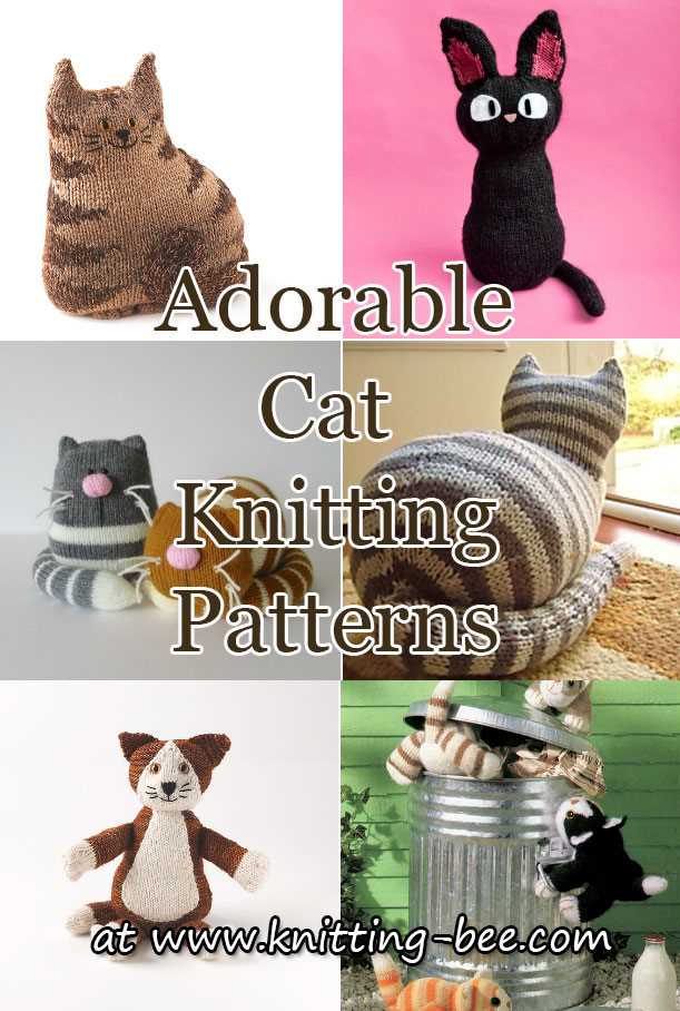 Cat knitting pattern sweater