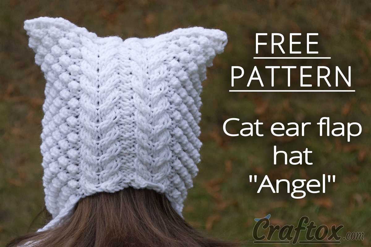 Cat hat knit pattern free