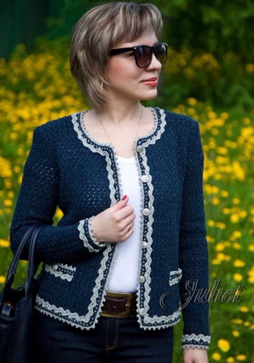 Chanel cardigan knitting pattern