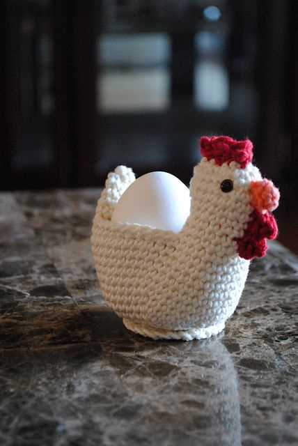 Chicken egg cosy knitting pattern