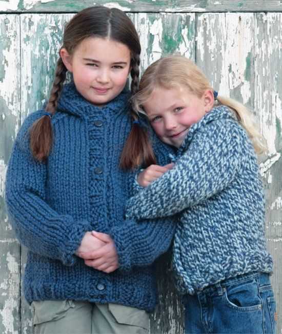 Childrens chunky cardigan knitting patterns