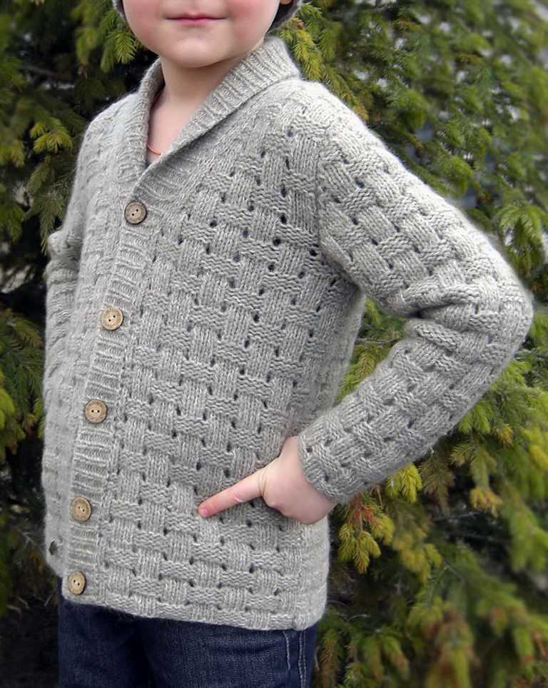 Childs cardigan knitting pattern free