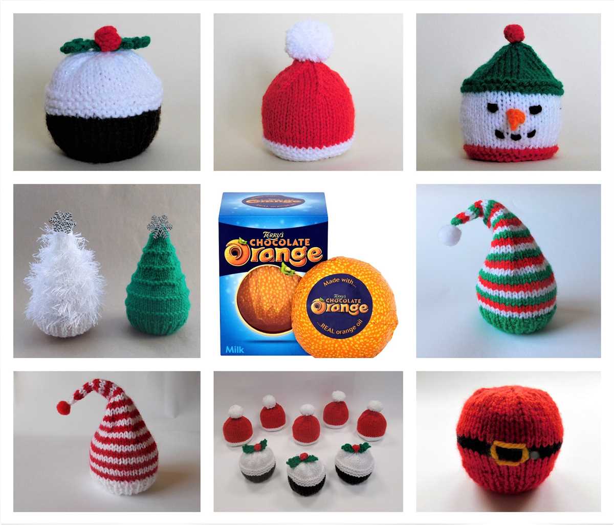 Chocolate orange covers knitting patterns free