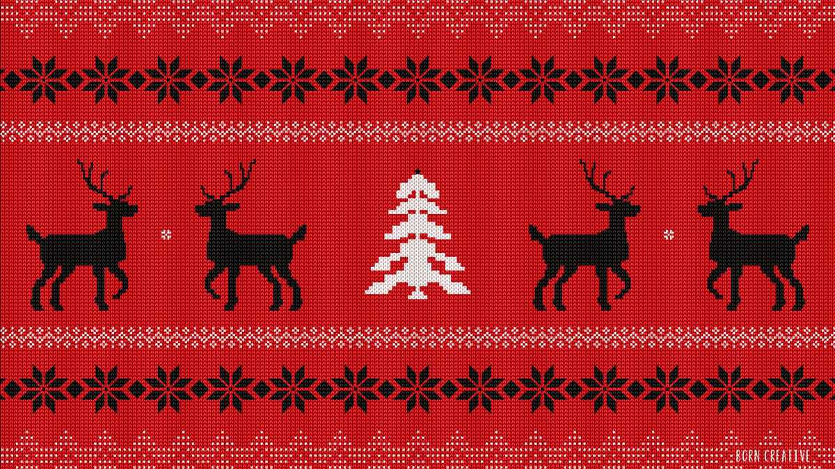 Christmas knit sweater patterns