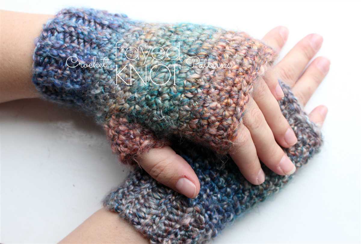 Chunky fingerless gloves knitting pattern free