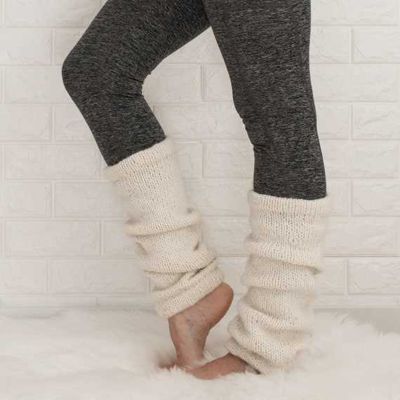 Chunky knit leg warmers free pattern