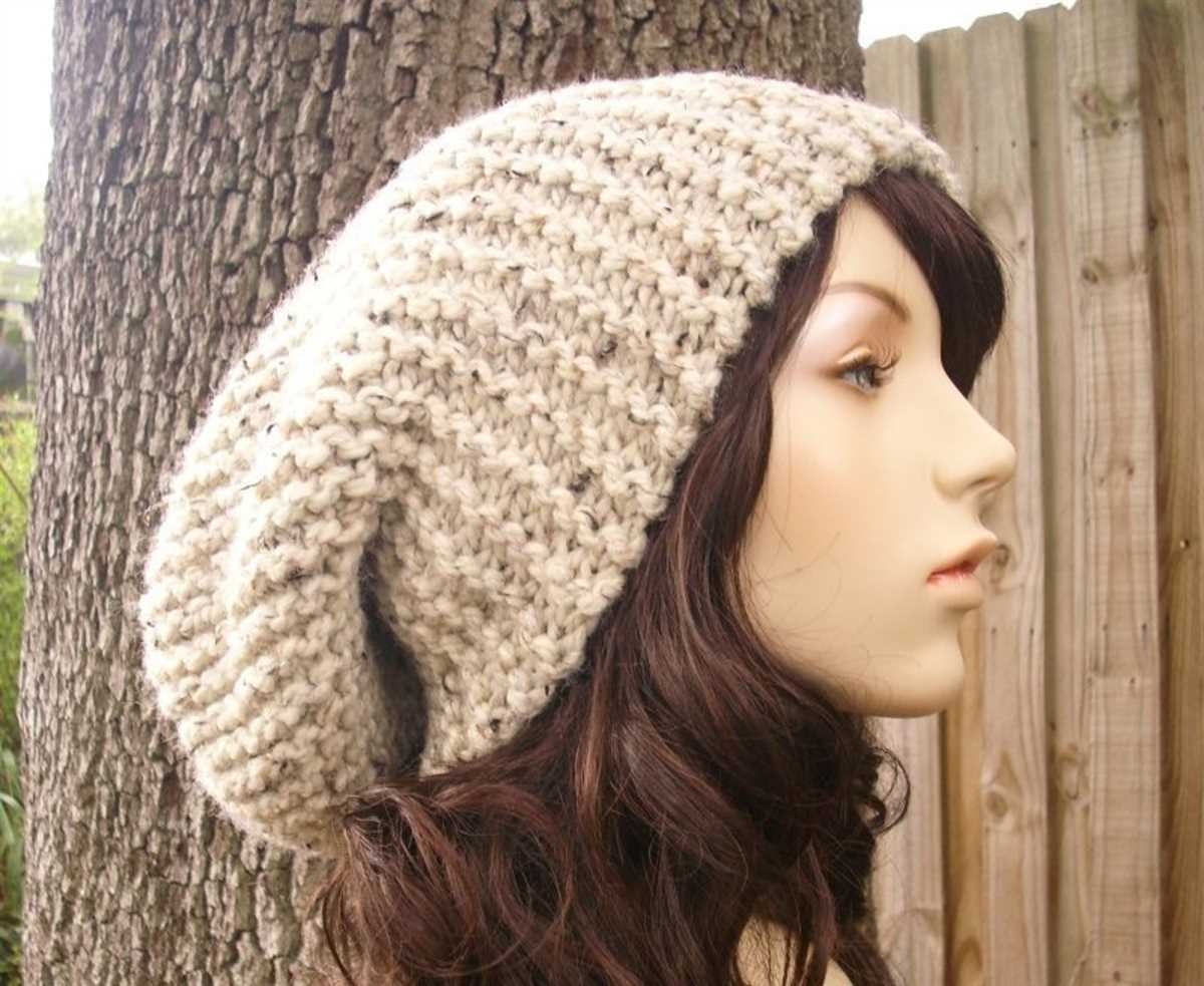 Chunky knitted hat patterns