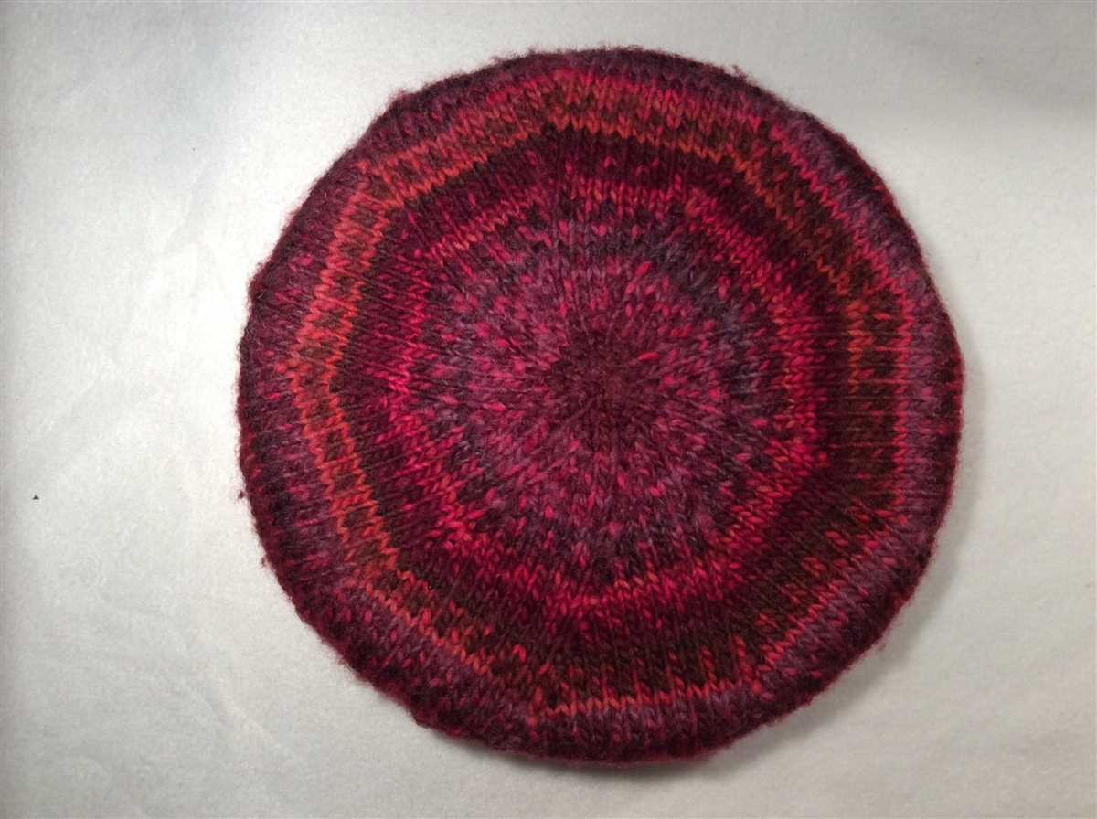 Circular knitting patterns free hat