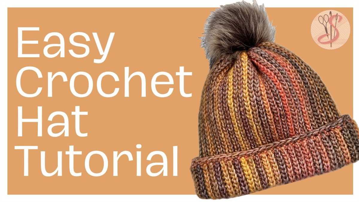 Color block knit hat pattern