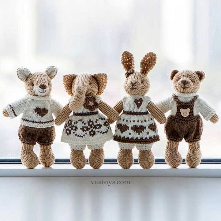 Cotton rabbits knitting patterns