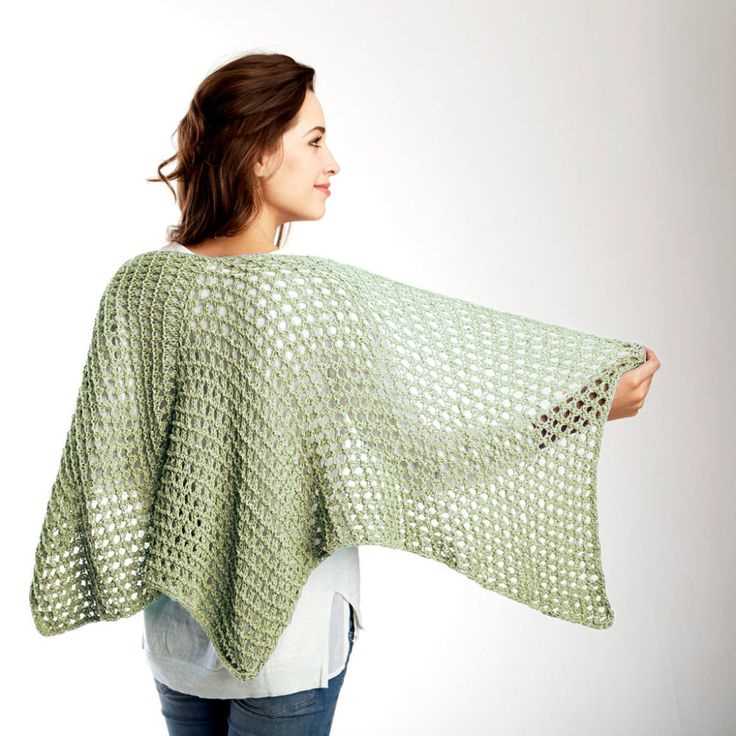 Cotton shawl knitting pattern