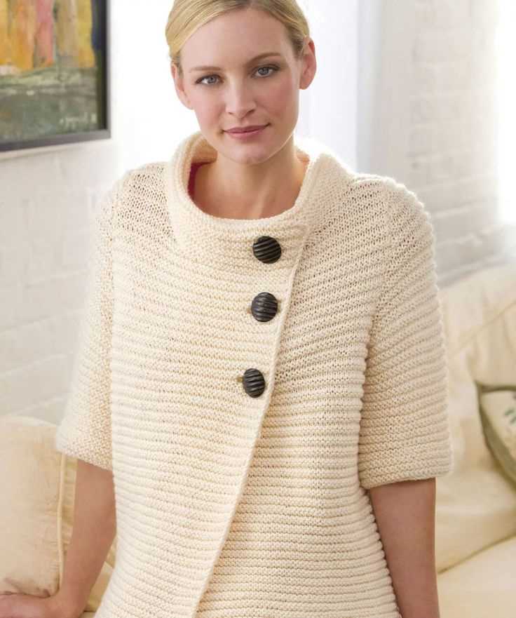 Cropped cardigan knitting pattern free