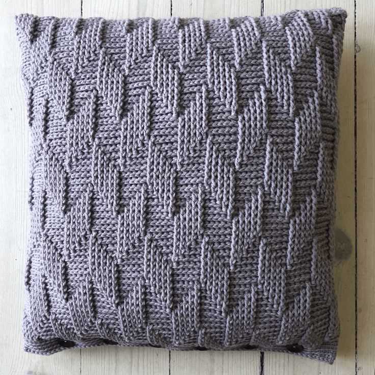 Cushion cover knitting pattern dk