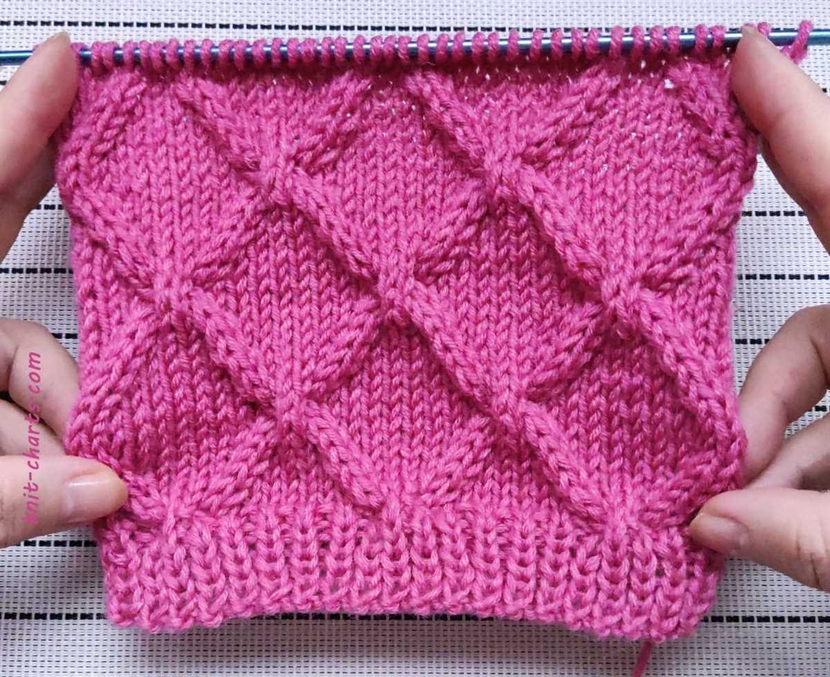 Diamond Weave Knitting: A Stunning Stitch Pattern