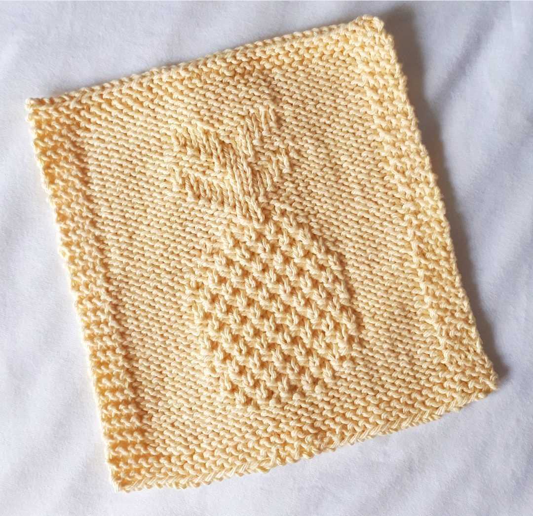 Dishcloth knit pattern free