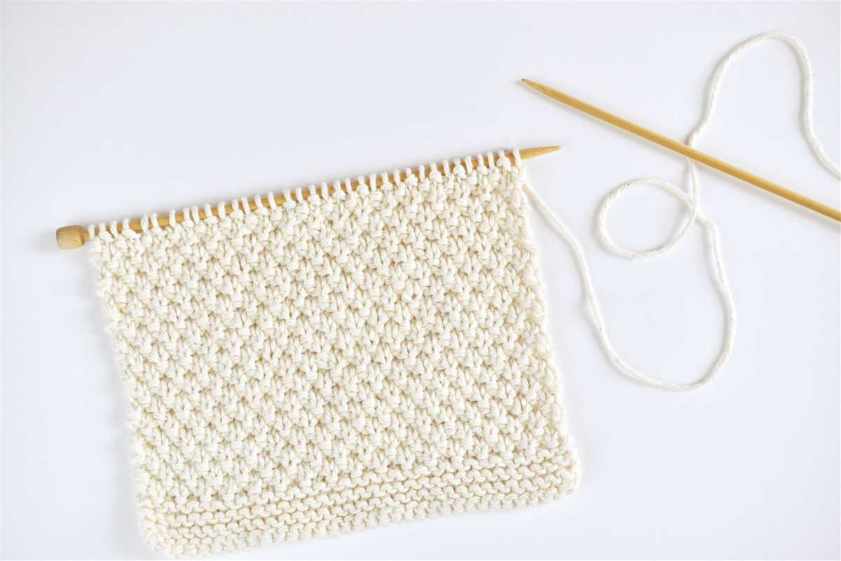 Dishcloth pattern knit easy