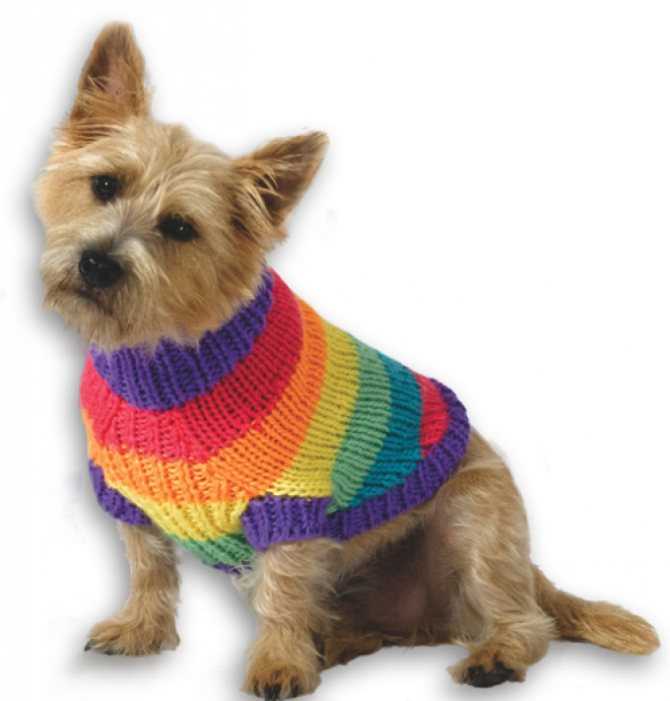 Dog jersey knitting pattern