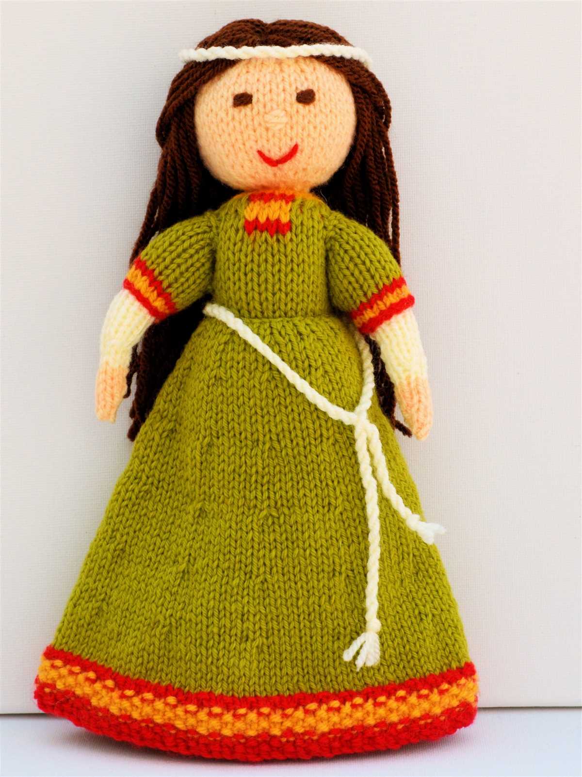 Doll knitting patterns for beginners