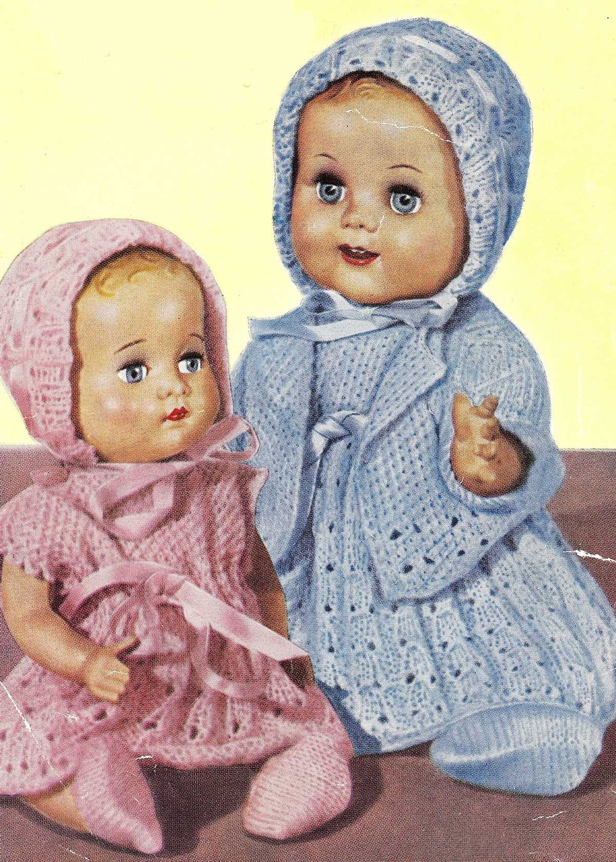 Dolls clothes knitting patterns