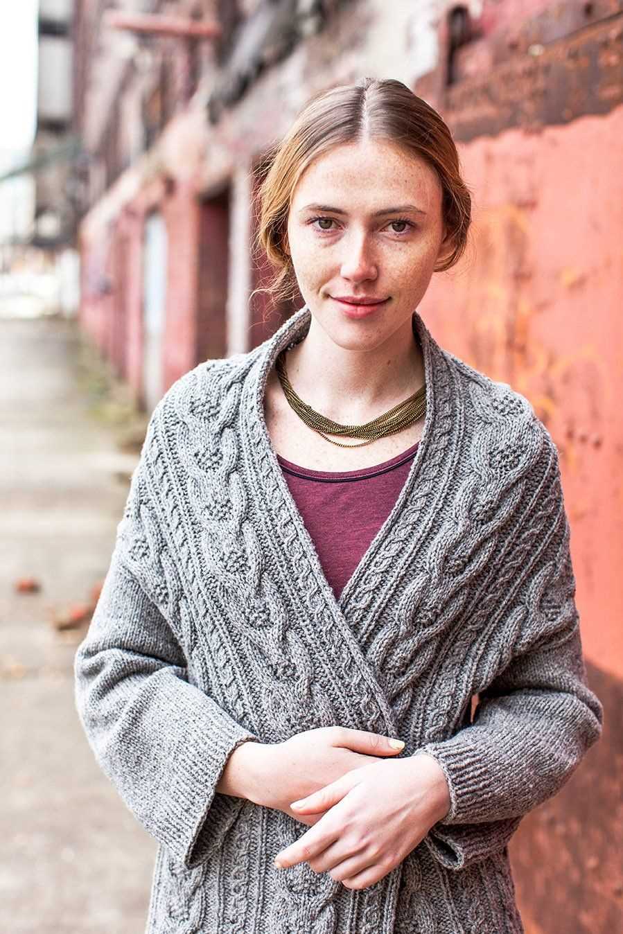 Dolman cardigan knitting pattern