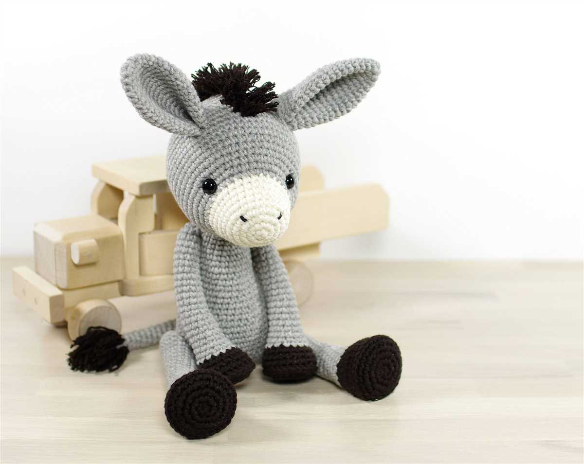 Donkey knitting pattern