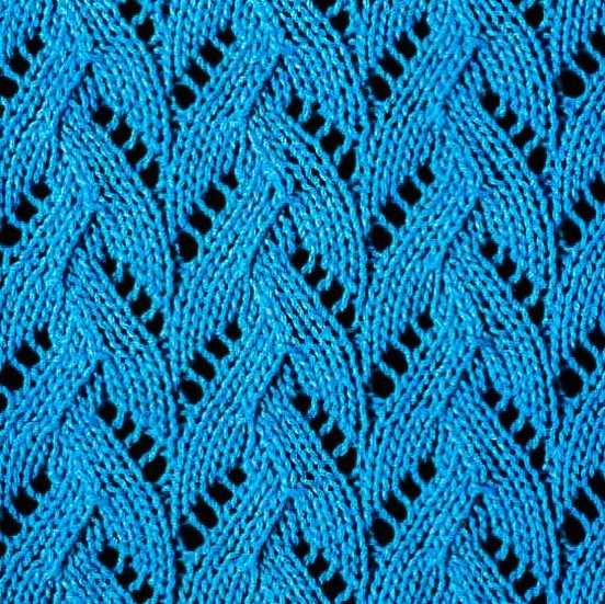 Dot stitch knitting pattern